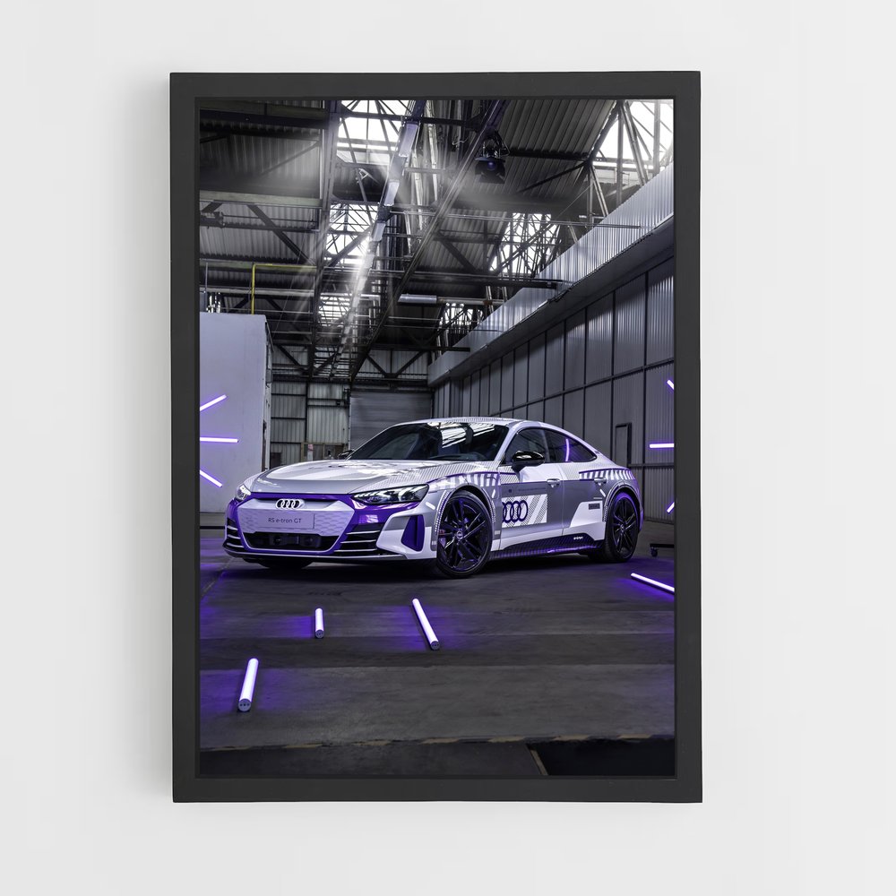 Poster E-tron GT RS – affiche Audi (vue 2)